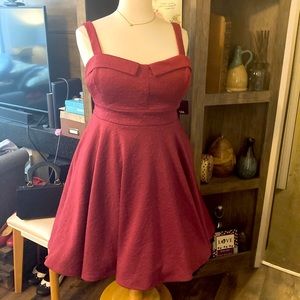NWT IXIA PINUP STYLE DRESS IN SUPER SOFT FABRIC 2X